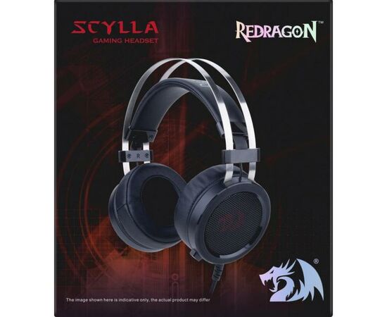 Наушники Redragon Scylla Black-Red (75064), изображение 3