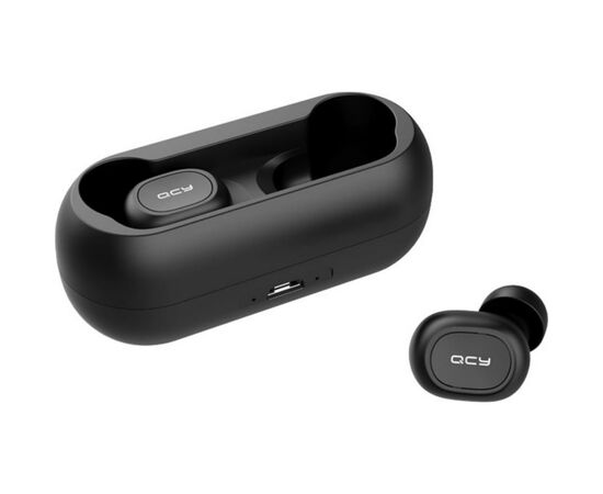 Наушники QCY T1C Black, изображение 6 Наушники QCY T1C Black, изображение 6