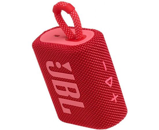 Акустична система JBL Go 3 Red (JBLGO3RED), зображення 10 Акустична система JBL Go 3 Red (JBLGO3RED), зображення 10