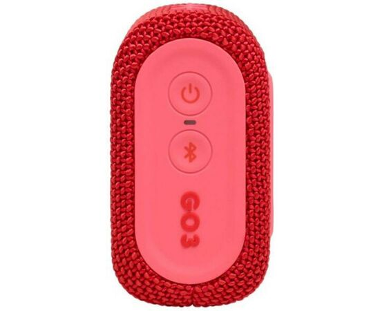Акустична система JBL Go 3 Red (JBLGO3RED), зображення 7 Акустична система JBL Go 3 Red (JBLGO3RED), зображення 7