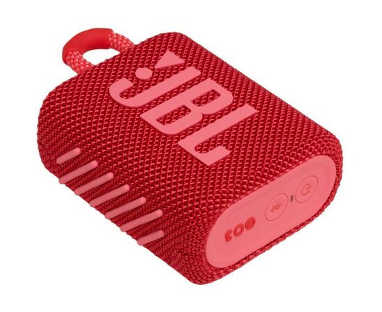 Акустична система JBL Go 3 Red (JBLGO3RED), зображення 8 Акустична система JBL Go 3 Red (JBLGO3RED), зображення 8