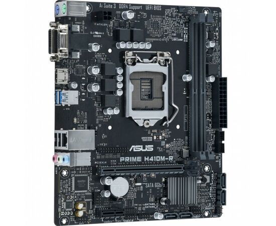 Материнська плата ASUS PRIME H410M-R-SI, зображення 3 Материнська плата ASUS PRIME H410M-R-SI, зображення 3