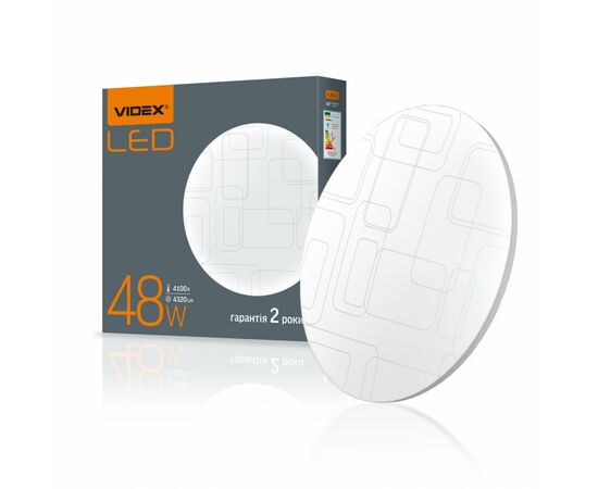 Светильник Videx LED 48W 4100K 220V (VL-CLR-484R), изображение 3 Светильник Videx LED 48W 4100K 220V (VL-CLR-484R), изображение 3