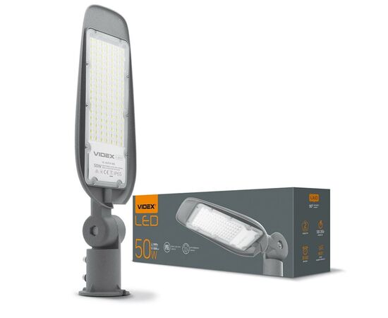Светильник Videx LED уличный 50W 5000K 220V (VL-SLе14-505), изображение 3 Светильник Videx LED уличный 50W 5000K 220V (VL-SLе14-505), изображение 3
