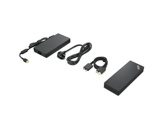 Порт-репликатор Lenovo ThinkPad Thunderbolt 4 WorkStation Dock (40B00300EU), изображение 6 Порт-репликатор Lenovo ThinkPad Thunderbolt 4 WorkStation Dock (40B00300EU), изображение 6