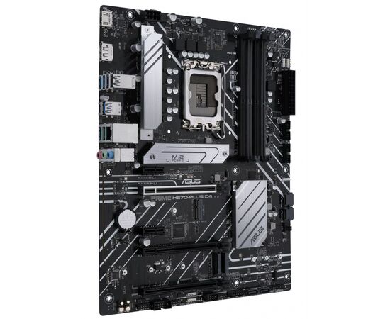 Материнська плата ASUS PRIME H670-PLUS D4, зображення 3 Материнська плата ASUS PRIME H670-PLUS D4, зображення 3