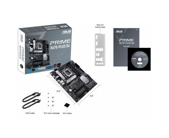 Материнська плата ASUS PRIME H670-PLUS D4, зображення 8 Материнська плата ASUS PRIME H670-PLUS D4, зображення 8