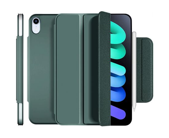 Чехол для планшета BeCover Magnetic Buckle Apple iPad mini 6 2021 Dark Green (706826), изображение 2 Чехол для планшета BeCover Magnetic Buckle Apple iPad mini 6 2021 Dark Green (706826), изображение 2