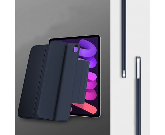 Чехол для планшета BeCover Magnetic Buckle Apple iPad mini 6 2021 Deep Blue (706825), изображение 3 Чехол для планшета BeCover Magnetic Buckle Apple iPad mini 6 2021 Deep Blue (706825), изображение 3