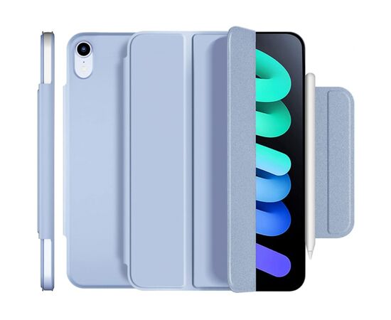 Чехол для планшета BeCover Magnetic Buckle Apple iPad mini 6 2021 Light Blue (706828), изображение 2 Чехол для планшета BeCover Magnetic Buckle Apple iPad mini 6 2021 Light Blue (706828), изображение 2