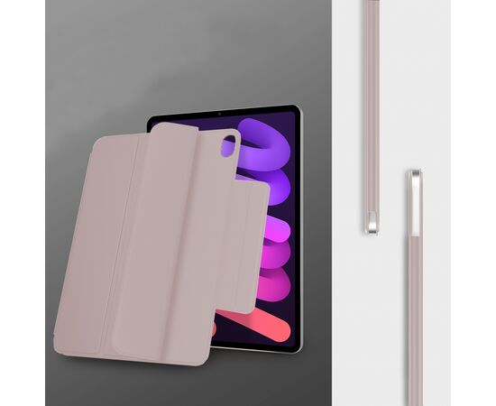 Чехол для планшета BeCover Magnetic Buckle Apple iPad mini 6 2021 Pink (706829), изображение 3 Чехол для планшета BeCover Magnetic Buckle Apple iPad mini 6 2021 Pink (706829), изображение 3