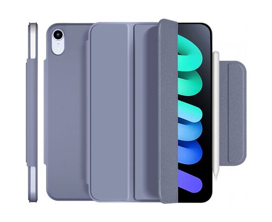 Чехол для планшета BeCover Magnetic Buckle Apple iPad mini 6 2021 Purple (706830), изображение 2 Чехол для планшета BeCover Magnetic Buckle Apple iPad mini 6 2021 Purple (706830), изображение 2