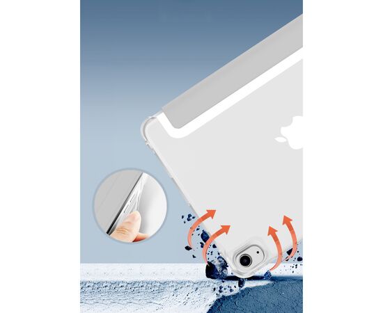 Чохол до планшета BeCover Soft Edge Pencil Apple iPad mini 6 2021 Gray (706806), зображення 4 Чохол до планшета BeCover Soft Edge Pencil Apple iPad mini 6 2021 Gray (706806), зображення 4