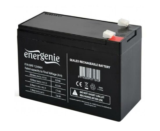 Батарея к ИБП EnerGenie 12В 9 Ач (BAT-12V9AH)