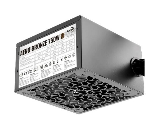 Блок питания AeroCool 750W AERO BRONZE (AERO BRONZE 750W), изображение 8 Блок питания AeroCool 750W AERO BRONZE (AERO BRONZE 750W), изображение 8