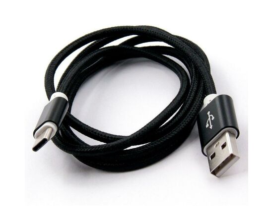 Дата кабель Dengos USB 2.0 AM to Type-C 1.5m black (NTK-TC-DL-BLACK)