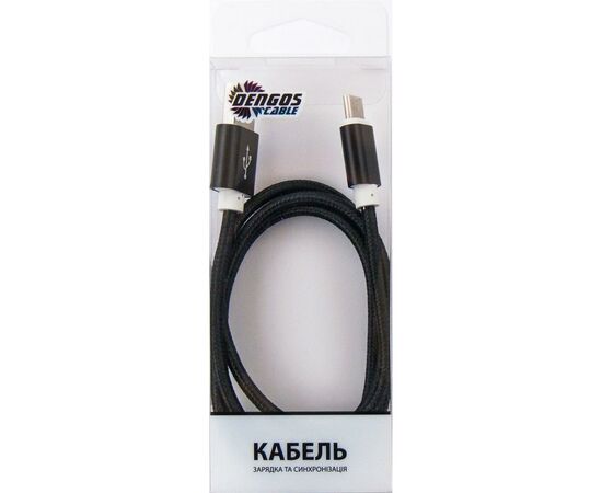 Дата кабель Dengos NTK-TC-MT-BLACK