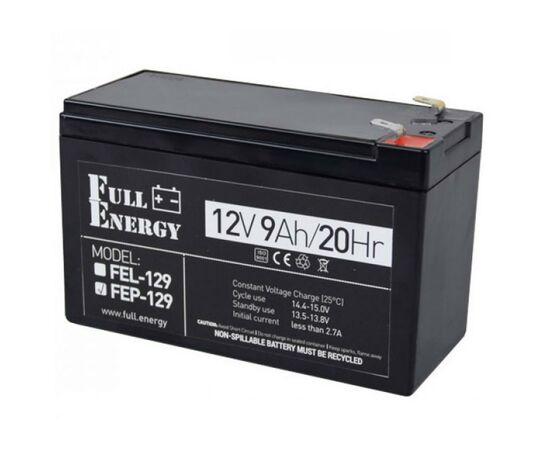 Батарея до ДБЖ Full Energy 12В 9Ач (FEP-129)