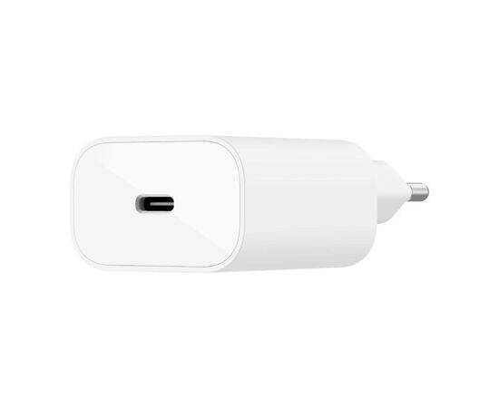 Зарядное устройство Belkin Home Charger 25W Power PD PPS USB-C, white (WCA004VFWH), изображение 5 Зарядное устройство Belkin Home Charger 25W Power PD PPS USB-C, white (WCA004VFWH), изображение 5