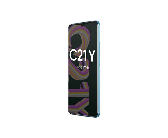 Мобильный телефон realme C21Y 4/64Gb (RMX3263) no NFC Cross Blue, изображение 8 Мобильный телефон realme C21Y 4/64Gb (RMX3263) no NFC Cross Blue, изображение 8
