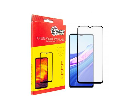 Стекло защитное Dengos Full Glue VIVO Y53s (black) (TGFG-194)
