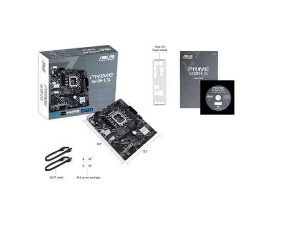Материнская плата ASUS PRIME H610M-E D4, изображение 8 Материнская плата ASUS PRIME H610M-E D4, изображение 8