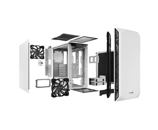 Корпус Be quiet! Pure Base 500 White (BG035), изображение 7 Корпус Be quiet! Pure Base 500 White (BG035), изображение 7