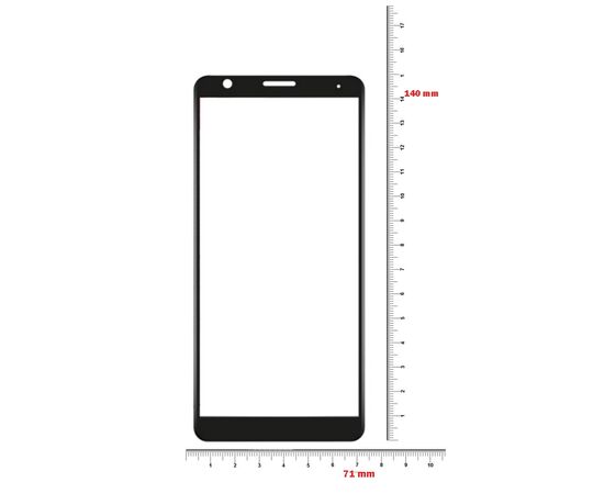Стекло защитное BeCover ZTE Blade A31 Black (707166), изображение 3 Стекло защитное BeCover ZTE Blade A31 Black (707166), изображение 3