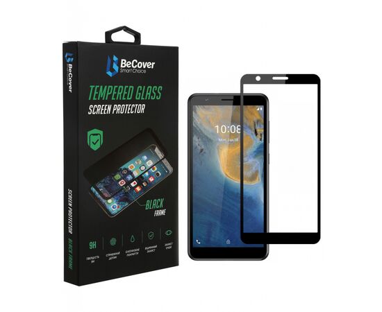 Стекло защитное BeCover ZTE Blade A31 Black (707166)