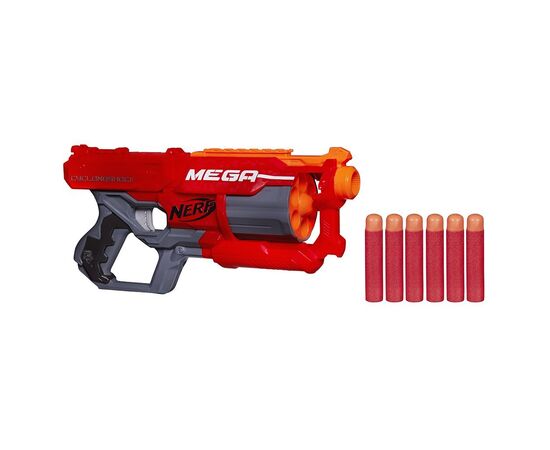 Игрушечное оружие Hasbro Nerf МЕГА Циклон (бластер) (A9353), изображение 2 Игрушечное оружие Hasbro Nerf МЕГА Циклон (бластер) (A9353), изображение 2