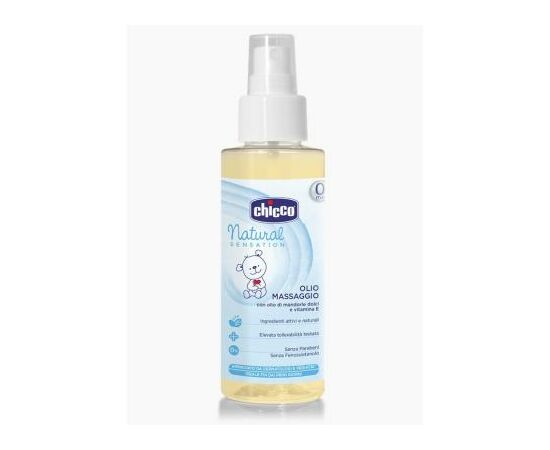 Детское масло Chicco Natural Sensation для массажа 100 мл (07454.10)