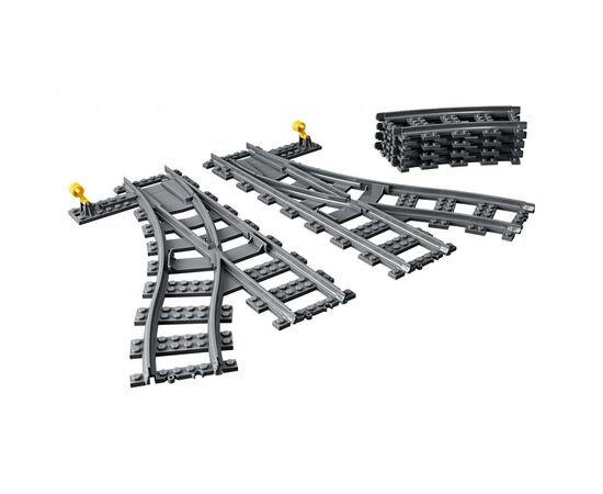 Конструктор LEGO City Залізничні стрілки 8 деталей (60238), зображення 2 Конструктор LEGO City Залізничні стрілки 8 деталей (60238), зображення 2
