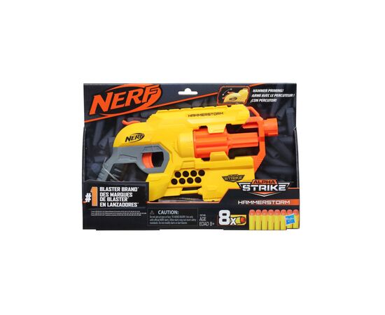 Игрушечное оружие Hasbro Nerf Альфа Страйк Хаммерсторм (E6748), изображение 2 Игрушечное оружие Hasbro Nerf Альфа Страйк Хаммерсторм (E6748), изображение 2