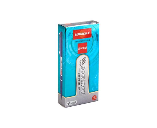 Ручка шариковая Unimax Documate, черная (UX-120-01), изображение 3 Ручка шариковая Unimax Documate, черная (UX-120-01), изображение 3