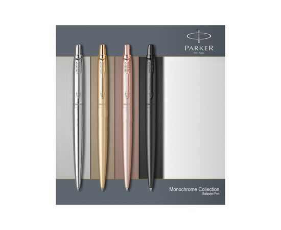 Ручка шариковая Parker JOTTER 17 XL Monochrome Gold GT BP (12 532), изображение 3 Ручка шариковая Parker JOTTER 17 XL Monochrome Gold GT BP (12 532), изображение 3