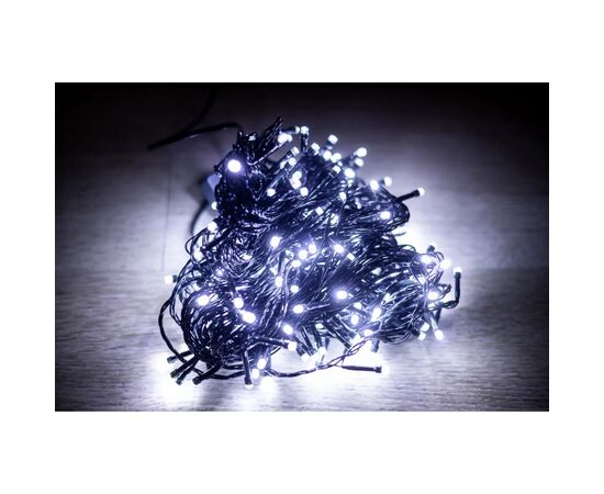 Гирлянда BPNY White 200 LED, 20М, 8 режимов, 220V, 12W (102987), изображение 3 Гирлянда BPNY White 200 LED, 20М, 8 режимов, 220V, 12W (102987), изображение 3