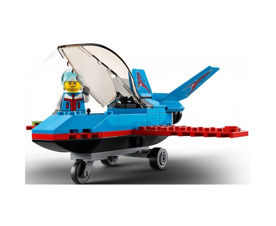Конструктор LEGO City Great Vehicles Трюковый самолёт 59 деталей (60323), изображение 4 Конструктор LEGO City Great Vehicles Трюковый самолёт 59 деталей (60323), изображение 4