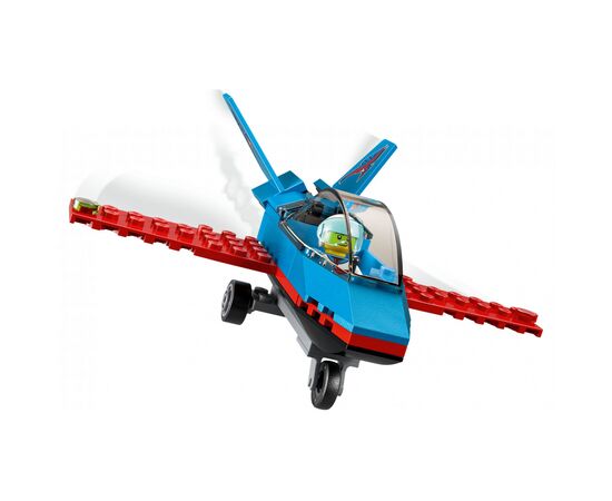 Конструктор LEGO City Great Vehicles Трюковый самолёт 59 деталей (60323), изображение 5 Конструктор LEGO City Great Vehicles Трюковый самолёт 59 деталей (60323), изображение 5