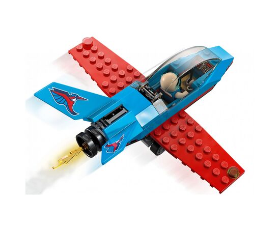Конструктор LEGO City Great Vehicles Трюковый самолёт 59 деталей (60323), изображение 6 Конструктор LEGO City Great Vehicles Трюковый самолёт 59 деталей (60323), изображение 6
