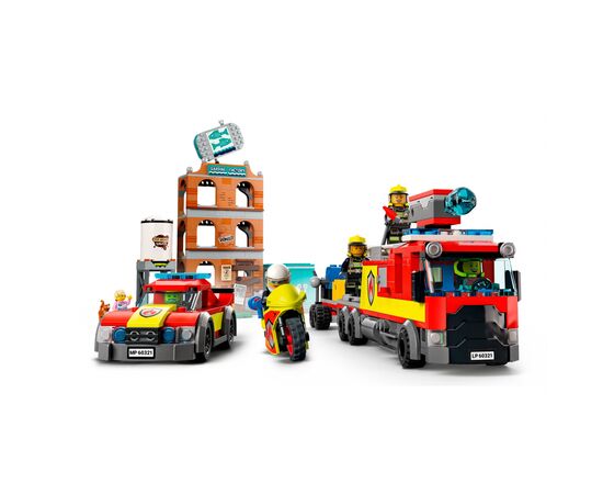 Конструктор LEGO City Пожарная команда (60321), изображение 3 Конструктор LEGO City Пожарная команда (60321), изображение 3