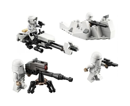 Конструктор LEGO Star Wars Боевой набор снежных пехотинцев 105 деталей (75320), изображение 2
