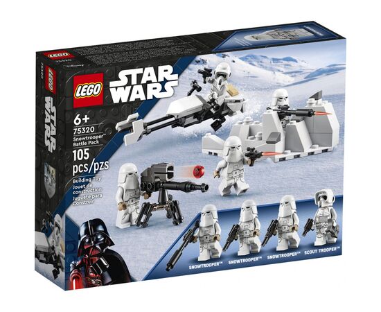 Конструктор LEGO Star Wars Боевой набор снежных пехотинцев 105 деталей (75320)
