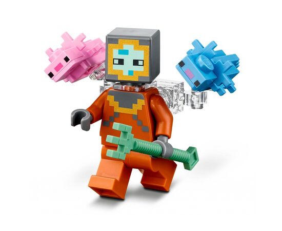 Конструктор LEGO Minecraft Битва зі стражем 255 деталей (21180), зображення 5 Конструктор LEGO Minecraft Битва зі стражем 255 деталей (21180), зображення 5