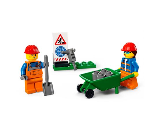 Конструктор LEGO City Great Vehicles Бетонозмішувач 85 деталей (60325), зображення 6 Конструктор LEGO City Great Vehicles Бетонозмішувач 85 деталей (60325), зображення 6