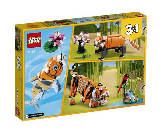 Конструктор LEGO Creator Величний тигр (31129), зображення 8 Конструктор LEGO Creator Величний тигр (31129), зображення 8