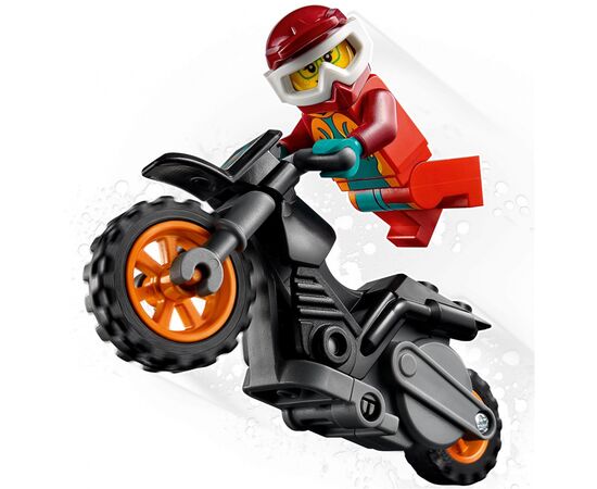 Конструктор LEGO City Stuntz Вогняний трюковий мотоцикл 11 деталей (60311), зображення 3 Конструктор LEGO City Stuntz Вогняний трюковий мотоцикл 11 деталей (60311), зображення 3