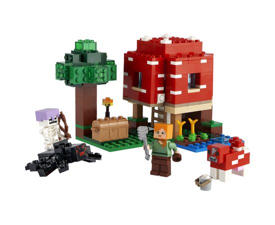 Конструктор LEGO Minecraft Грибной дом 272 детали (21179), изображение 2 Конструктор LEGO Minecraft Грибной дом 272 детали (21179), изображение 2