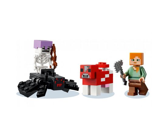 Конструктор LEGO Minecraft Грибной дом 272 детали (21179), изображение 3 Конструктор LEGO Minecraft Грибной дом 272 детали (21179), изображение 3