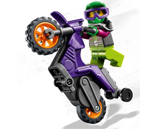 Конструктор LEGO City Stuntz Акробатический трюковый мотоцикл 14 деталей (60296), изображение 3 Конструктор LEGO City Stuntz Акробатический трюковый мотоцикл 14 деталей (60296), изображение 3