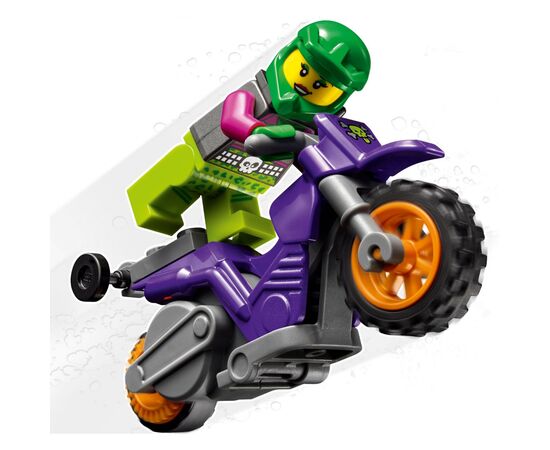 Конструктор LEGO City Stuntz Акробатический трюковый мотоцикл 14 деталей (60296), изображение 4 Конструктор LEGO City Stuntz Акробатический трюковый мотоцикл 14 деталей (60296), изображение 4